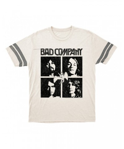 Bad Company T-Shirt | The Early Years Band Design Football Shirt $10.21 Shirts