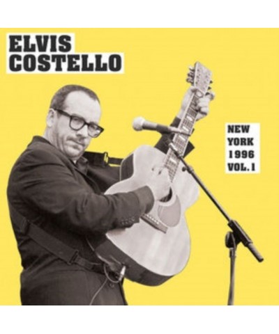 Elvis Costello LP Vinyl Record - New York 19 96 Vol. 1 (Clear Vinyl) $21.51 Vinyl