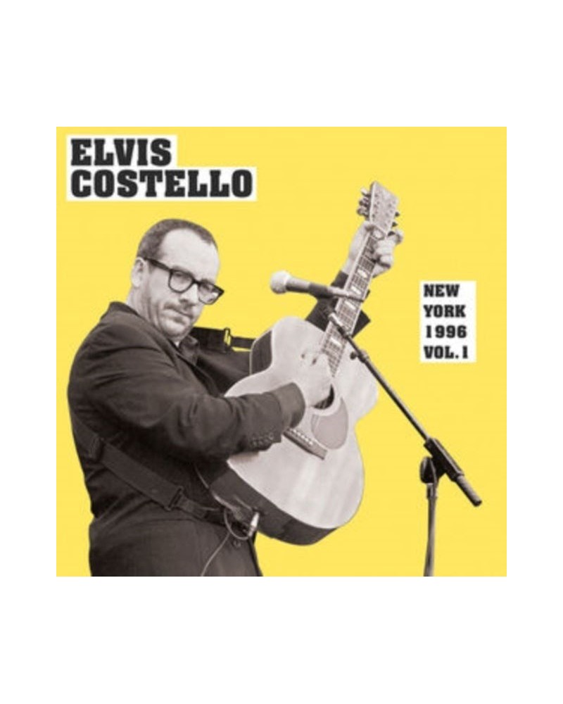 Elvis Costello LP Vinyl Record - New York 19 96 Vol. 1 (Clear Vinyl) $21.51 Vinyl