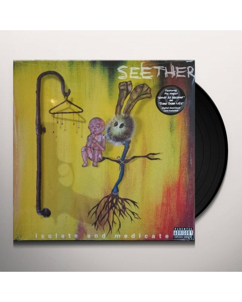 Seether Isolate And Medicate Vinyl Record $8.17 Vinyl