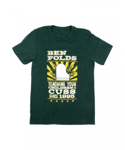 Ben Folds CUSS T-shirt (Green) $13.50 Shirts