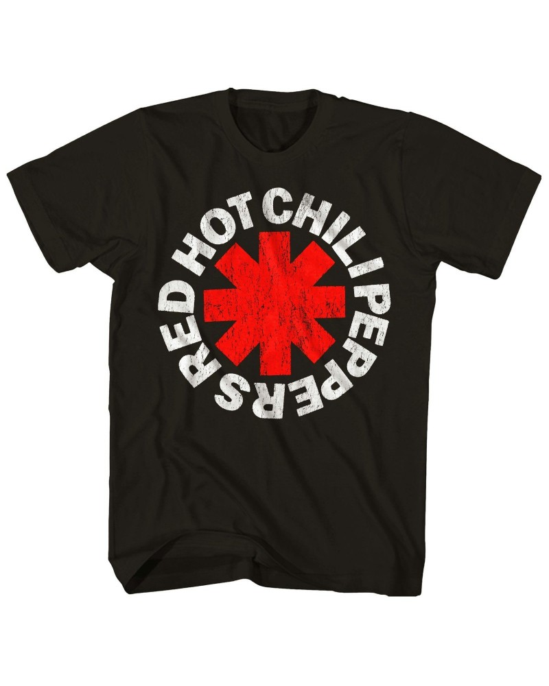 Red Hot Chili Peppers T-Shirt | Official Asterisk Logo T-Shirt $4.31 Shirts