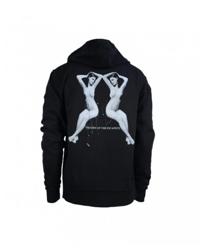 Jane's Addiction Everything Black Zip Hoodie $19.00 Sweatshirts