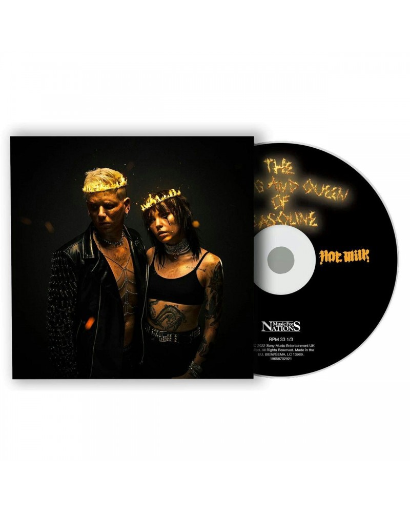 Hot Milk King & Queen Of Gasoline CD $8.14 CD